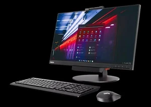 Lenovo ThinkCentre TIO24 Gen.3 TINY-IN-ONE 24 pouces LED moniteur webcam - Photo 1/7