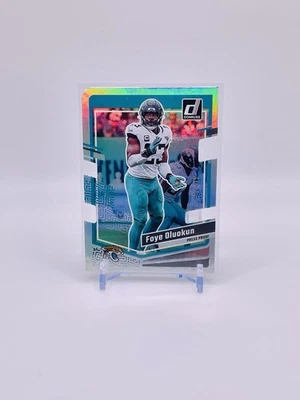Foye Oluokun #136 - Silver Press Proof Die-Cut /75 - 2023 Panini Donruss - Image 1 of 2