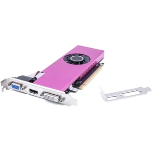 Amd Radeon RX 550 4GB GDDR5 Low Profile LP Graphics Video Card Editing Gaming - Picture 1 of 8
