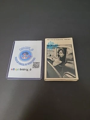 Eddie Money The Love In Your Eyes Bad Boy Cassette Single  S-38 - Image 1 of 4
