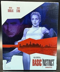 BASIC INSTINCT - LIONSGATE 4K UHD BLURAY STEELBOOK **NEW & SEALED!!** - Picture 1 of 19