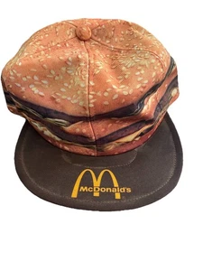 Gorra de colección 1984 McDonald's Big Mac Employee Promo Hecha en EE. UU. - Imagen 1 de 5