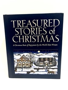Treasured Stories of Christmas-Feast of Enjoyment World's Best Writers Hardcover - Picture 1 of 6