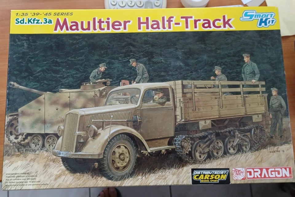 1:35 Dragon 6761 Sd.Kfz.3a Maultier Half.Track  selten - Bild 1 von 1