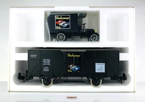 CR127 - MARKLIN 1 - MUSEUMSWAGEN-SET 1995 - VAGÓN CERRADO DR CON AUTO - NUEVO! - Photo 1/9