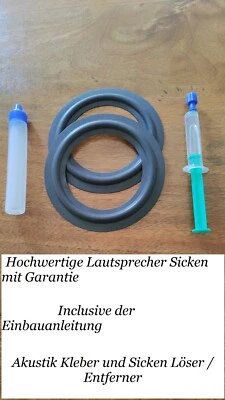 TRANS WESTERN GOODS Quadral Allsonic 60 III Hochwertiges Schaumgummi Sicken Set mit Garantie 121