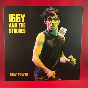 IGGY & THE STOOGES Raw Power Live 1988 French PINK Vinyl LP Head On Purple Haze - Picture 1 of 1