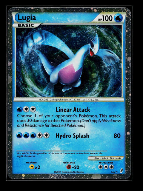 Preços baixos em Cartões de jogo de cartas colecionáveis individuais raros Lugia  Pokémon TCG Call of Legends