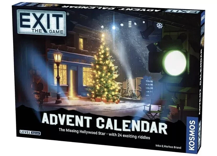 Thames & Kosmos EXIT: Advent Calendar - The Missing Hollywood Star, Escape Room - Image 1 of 4
