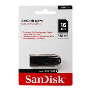 Sandisk Ultra USB Stick Flash Drive USB 3.0 16GB 32GB 64GB 128GB 256GB 512GB - Bild 1 von 14