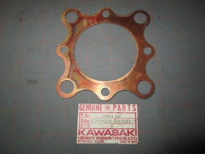 Junta de culata Kawasaki OEM NOS F8 Bison F8A F81M 1971 1972 71 72 Foto 1 de 4