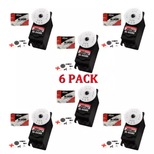 Hitec HS-645MG High Torque 2BB Metal Gear Servo 6-PACK HS645MG / HS645 / 645MG - Picture 1 of 1