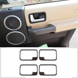 Inner Handle Decorative Frame For Land Rover Discovery 3 2004-2009 ABS 4PCS - Picture 1 of 9