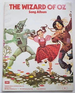 Wizard of Oz Song Album Arlen / Harburg Piano Vocal Guitar Music Song Book 1973 - Picture 1 of 5