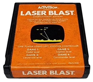 Laser Blast Atari 2600 *Cartridge Only* #2 - Picture 1 of 3