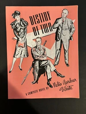 De colección 1930 Revisión Pictórica Mag Novela Completa, Destino de Dos por Nelia G. White Foto 1 de 4