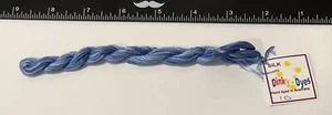 Dinky Dyes #10 Cloudy Sky 100% Silk Embroidery Thread 8 Mtrs Cross Stitch - Picture 1 of 3