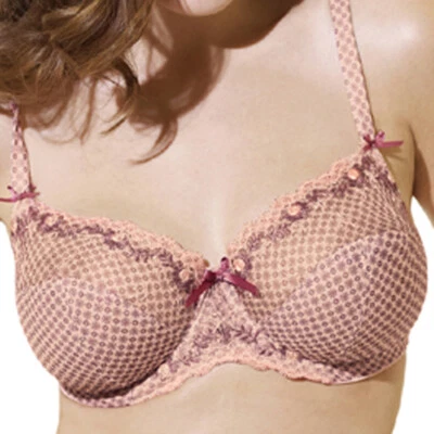 Sujetador Balconette Panache Superbra Tallas Grandes Azafrán Rosa Claro D E F G - Imagen 1 de 4