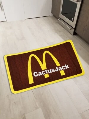 Travis Scott Cactus Jack Floor Mat Bedroom Area Wool Rugs Living Room Carpet - Image 1 of 4