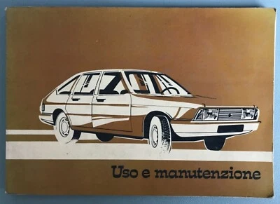 Libretto uso e manutenzione - Chrysler France anni 70  - Immagine 1 di 4