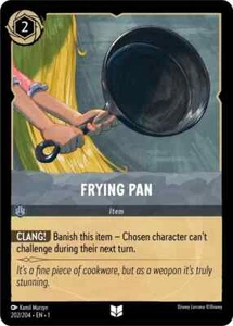 Disney Lorcana TCG X4 FRYING PAN Item Uncommon #202/204 EN 1 (Playset) Chapter 1 - Picture 1 of 2