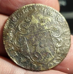 France - Jeton du maire de Dijon Jacques de Fraisan - 1625 - B - Bild 1 von 2