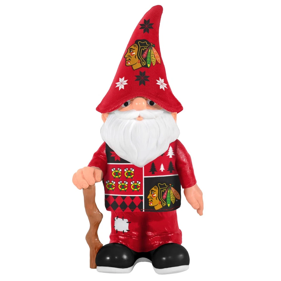 Suéter Feo Gnomo Chicago Blackhawks Foto 1 de 1