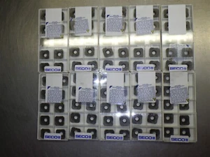 100 NEW! SECO Carbide Insert SEMX1505AFTN-M18 T350M - Picture 1 of 4