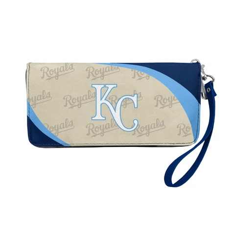 Kansas City Royals MLB Women's Curve Zip Organizer Wallet / Purse Cover