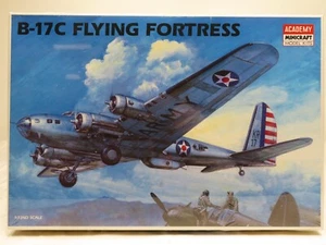 Acadamy 1666 Minicraft Model Kits B-17C Flying Fortress 1/72NIB - Picture 1 of 3