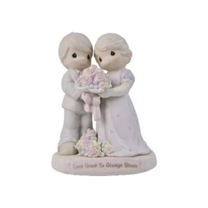 Precious Moments 129097 "Love Vows To Always Bloom" to Have and to hold Figurine - Picture 1 of 5