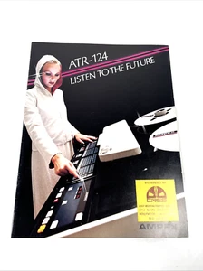 Ampex ATR-124 (1980) Listen To The Future Northern Lights Recording Brochure - Picture 1 of 6