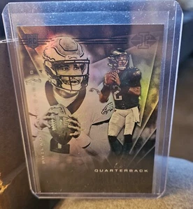 2020 Panini Illusions Jalen Hurts Emerald Rookie - Philadelphia Eagles - Picture 1 of 2