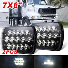For Sterling Truck A9500 Lt9500 1999-2008 7X6" Led Headlights Sealed Hi/Lo Beam