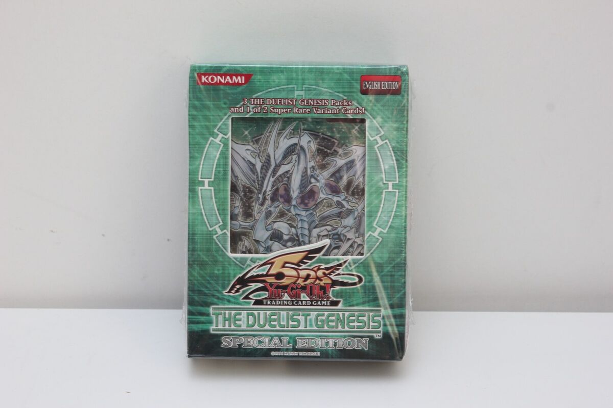 Konami Yu-Gi-Oh! TCG The Duelist Genesis Sealed Collectible Konami Yu-Gi-Oh! TCG The Duelist Genesis Sealed Collectible