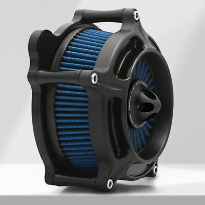 Turbine Air Cleaner Intake Filter for harley Dyna Wide Glide Street Bob 93-15 - Image 1 of 4