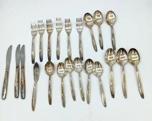 Juego de cubiertos Supreme Silver Plate 22 piezas Concept 1957 vintage - Imagen 1 de 9