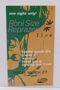 RONI SIZE REPREZENT BIMBO'S 365 CLUB HANDBILL - Picture 1 of 3