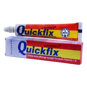QUICKFIX – ALL PURPOSE ADHESIVE 15 ml pack of 12 pieces - Picture 1 of 2