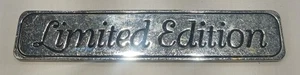 79-83 Datsun 280zx Limited Edition Emblem Metal OEM Vintage Original - Foto 1 di 2