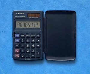 Casio SL-300ER / Calculette Calculatrice Solaire Vintage Retro Solar Calculator - Afbeelding 1 van 3