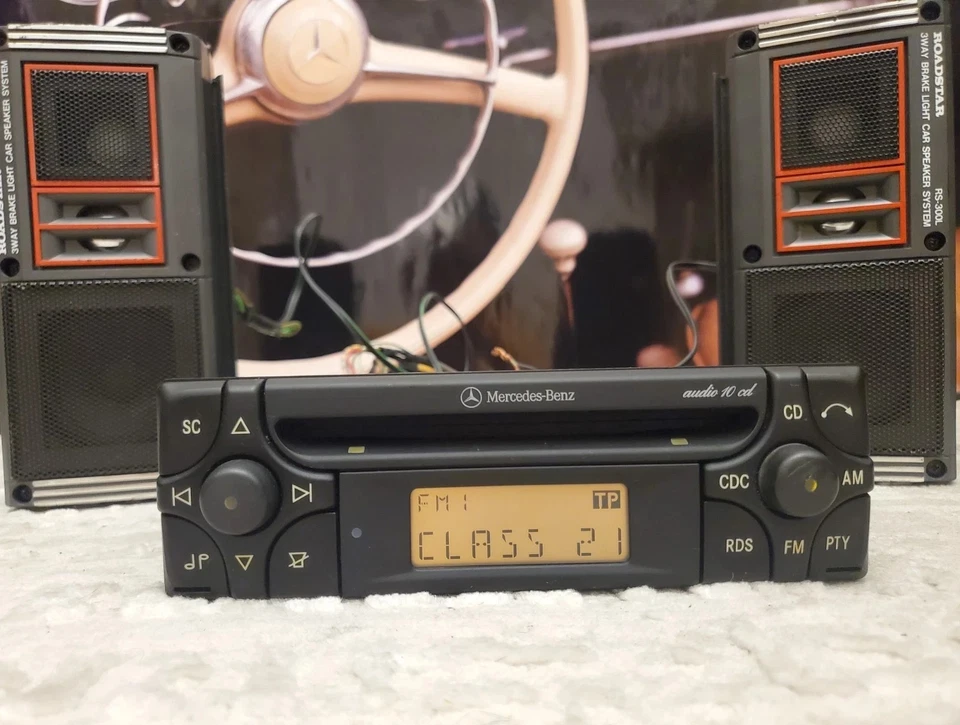 Original Mercedes Audio 10 CD MF2910 Alpine player w210 w202 w201 140 CLK SLK - Bild 1 von 4