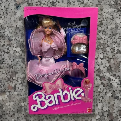 Vintage Perfume Pretty Barbie Mattel 4551 NRFB 🌸 New 🌸 - Image 1 of 4