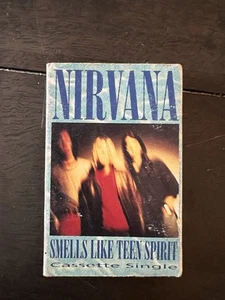 Nirvana Smells - Like Teen Spirit / Even In His Youth 1991 Cassette Tape Single - Picture 1 of 7
