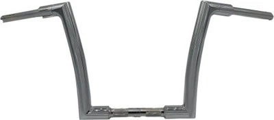 Fat Baggers 1-1/2 pulgada. Manillar de instalación EZ de tapa plana - negro brillante 607012-B Foto 1 de 4