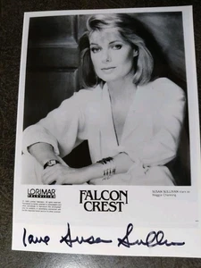Foto autógrafa firmada a mano de Susan Sullivan 4X6 -- Playboy Bunny & Falcon Crest - Imagen 1 de 2