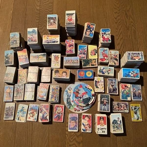 Huge Showa Menko Cards Lot Hundreds Retro Japanese Anime Characters Bulk Set - Picture 1 of 6