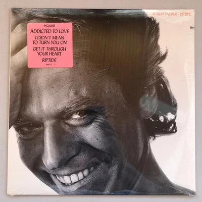 ROBERT PALMER – RIPTIDE VINYL ALBUM - FACTORY SEALED! 1985 HYPE STICKER! - Image 1 of 3
