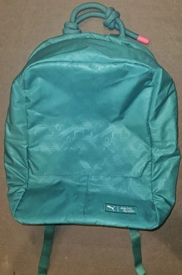 ¡Raro! Mochila PUMA x SQUID GAME Original Promo Muestra Verde y Rosa Caliente Netflix Foto 1 de 4