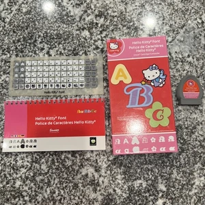 Hello Kitty Font Cricut Cartridge - Complete In Box (29-0699) 2008 Sanrio - Picture 1 of 6